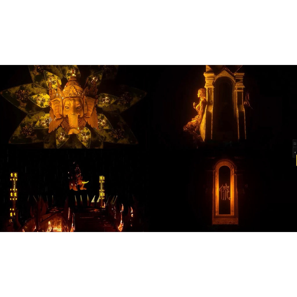 🎥 VJ LOOP | 🥁 Dai Ethnic Tribal 👘 Exotic Dance Visuals for LED Club Background 🌺 [ MICHIGO STUDIO ]