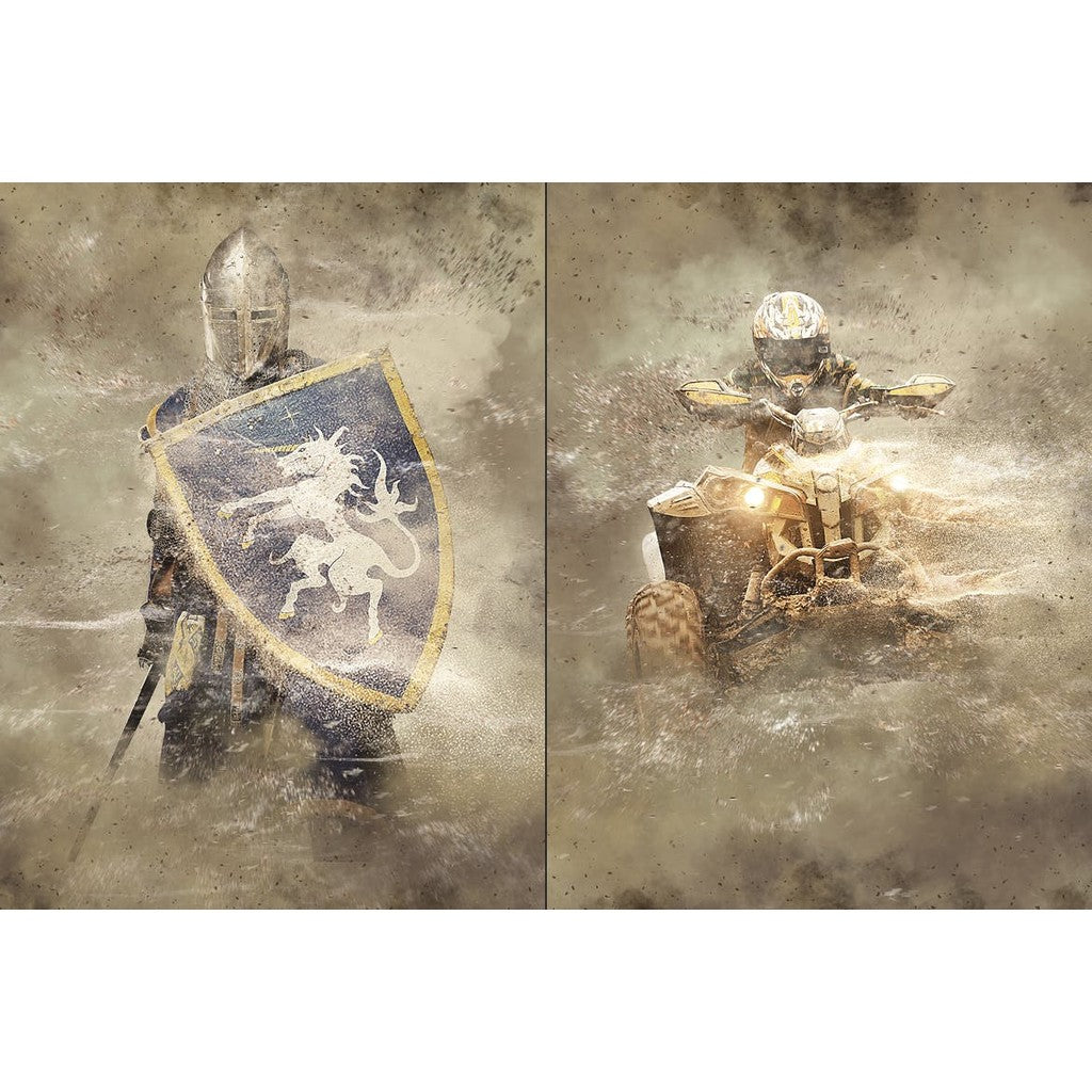 🖌️ PS ACTION | Desert Dust Effect 🌵 Particle FX & Dramatic Poster Design [ MICHIGO STUDIO ]