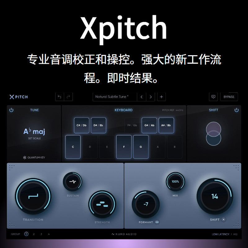 🎤 Nuro Audio Xpitch | Vocal Pitch Shifting & Tuning Plugin for Live & Studio [MICHIGO STUDIO]