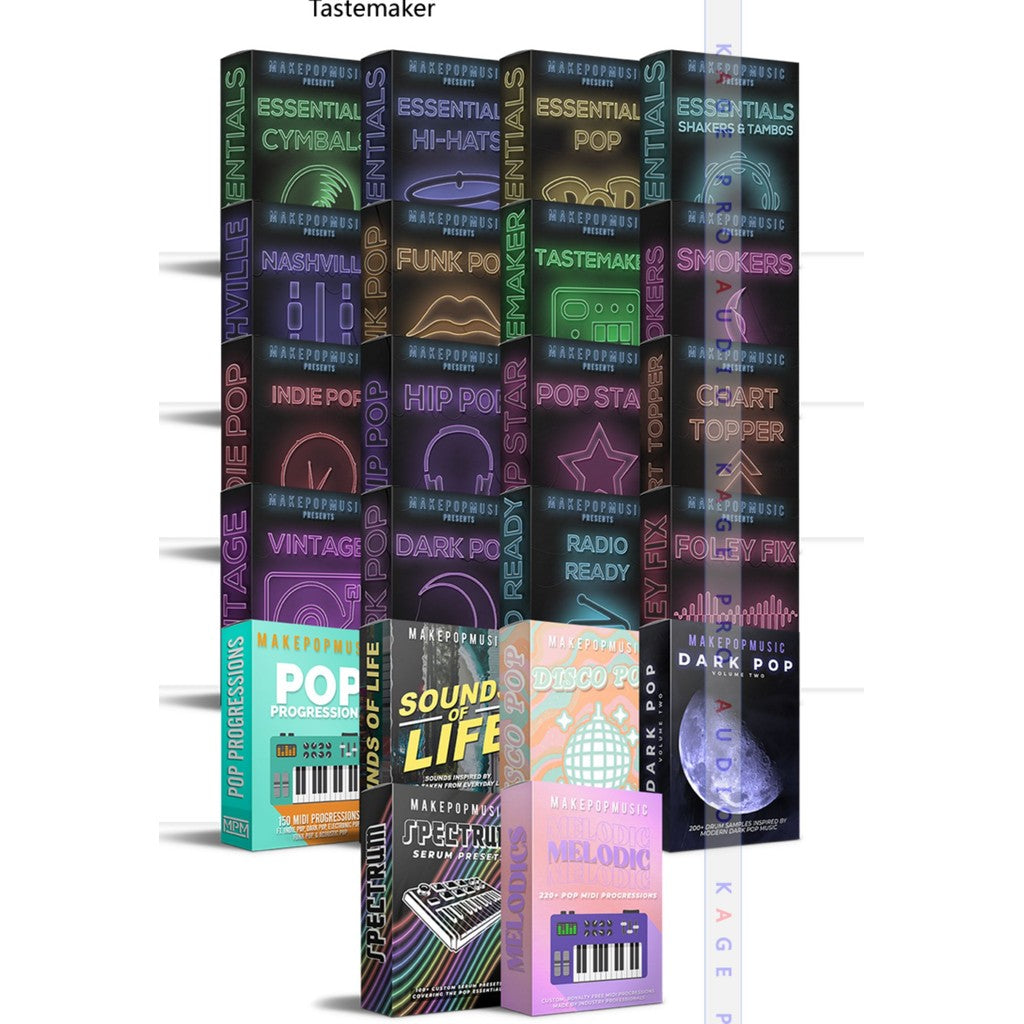 Sample Pack | Make Pop Music 🎤 Full 22-Pack Bundle | WAV + MIDI [MICHIGO STUDIO]