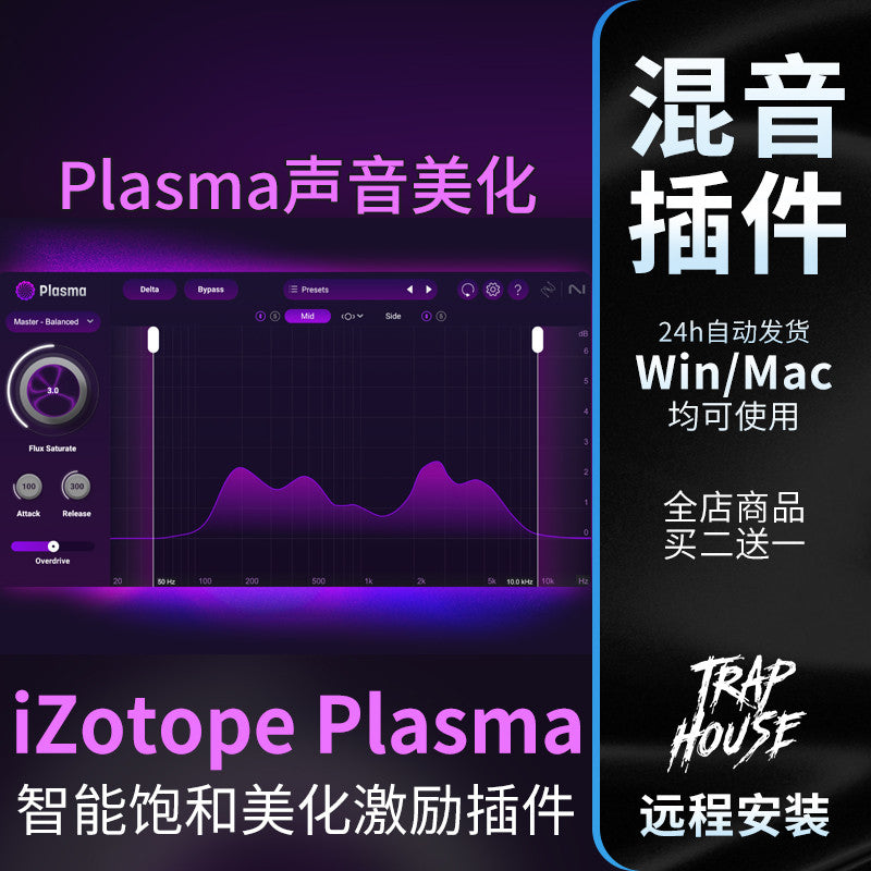 ⚡ iZotope Plasma 158 | Smart Saturation, Exciter & Warmth Enhancement Mixing Plugin [MICHIGO STUDIO]