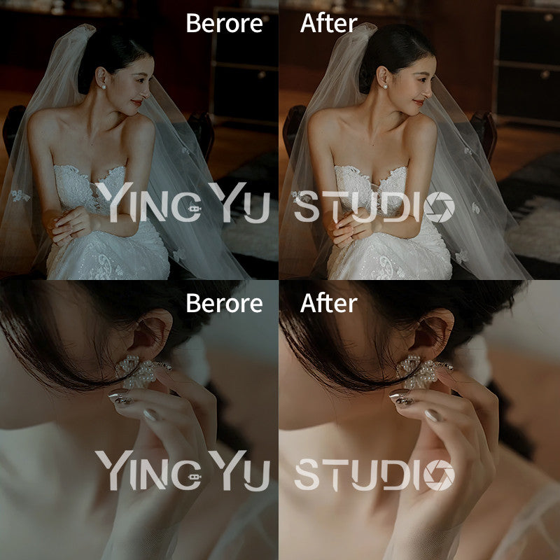 676 📸 Zhong Zubin Wedding Follow - Lightroom Preset (Movie Style, PS, Outdoor, FCPX, Bridal, PR, Capcut)