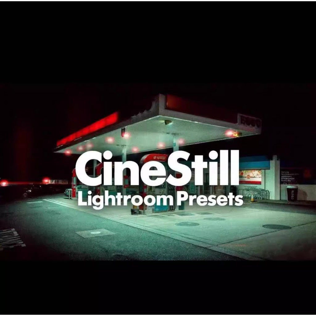 📸 Simulate Cinestill Movie Film 800T/50D - Lightroom Preset (Daylight Color, Portrait, PS)