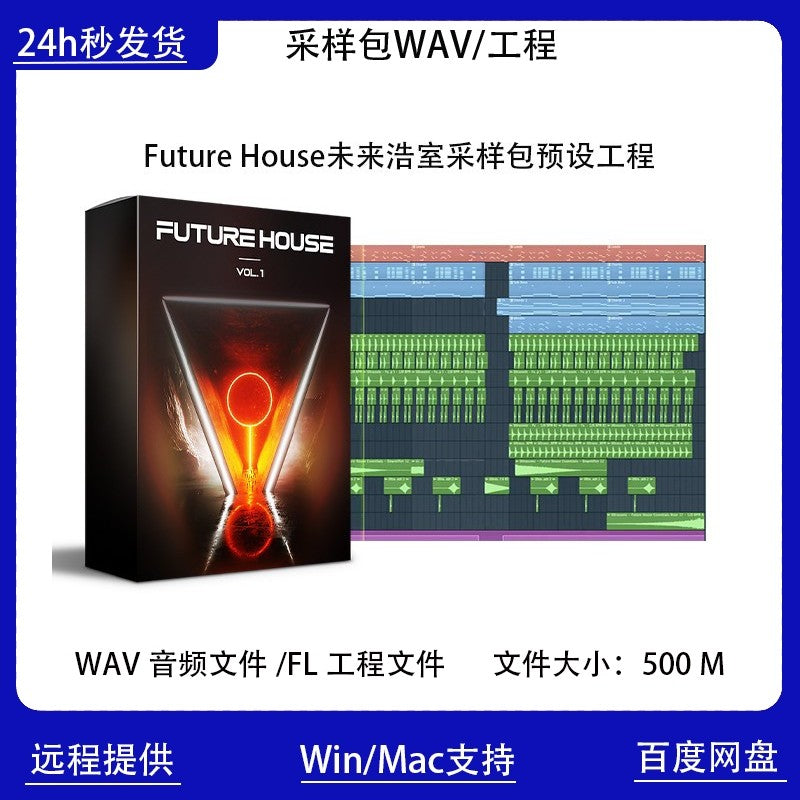 🎶 FUTURE HOUSE ESSENTIALS Vol.1 | Sample Pack + Presets + FL Studio Project 🎛️🔥 [MICHIGO STUDIO]