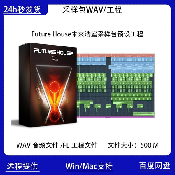 🎶 FUTURE HOUSE ESSENTIALS Vol.1 | Sample Pack + Presets + FL Studio Project 🎛️🔥 [MICHIGO STUDIO]
