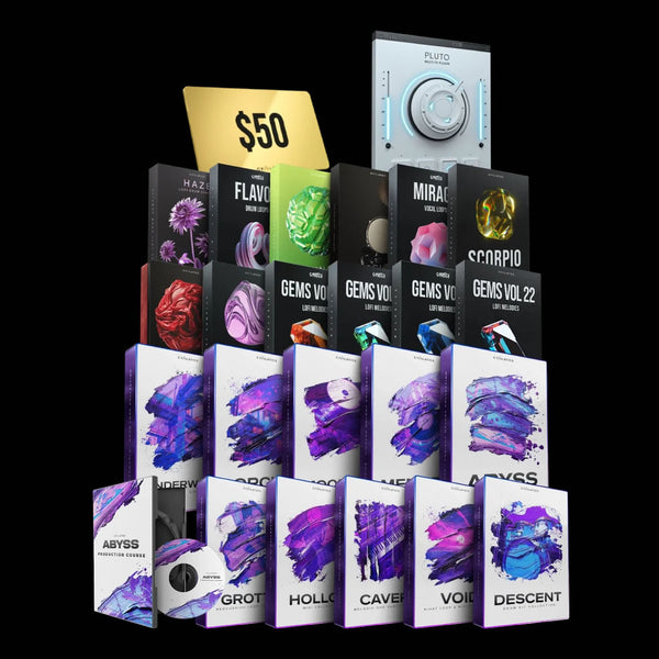 Sample Pack | Cymatics ABYSS 🌌✨ Retro / LoFi / RnB + FX Plugins [MICHIGO STUDIO]