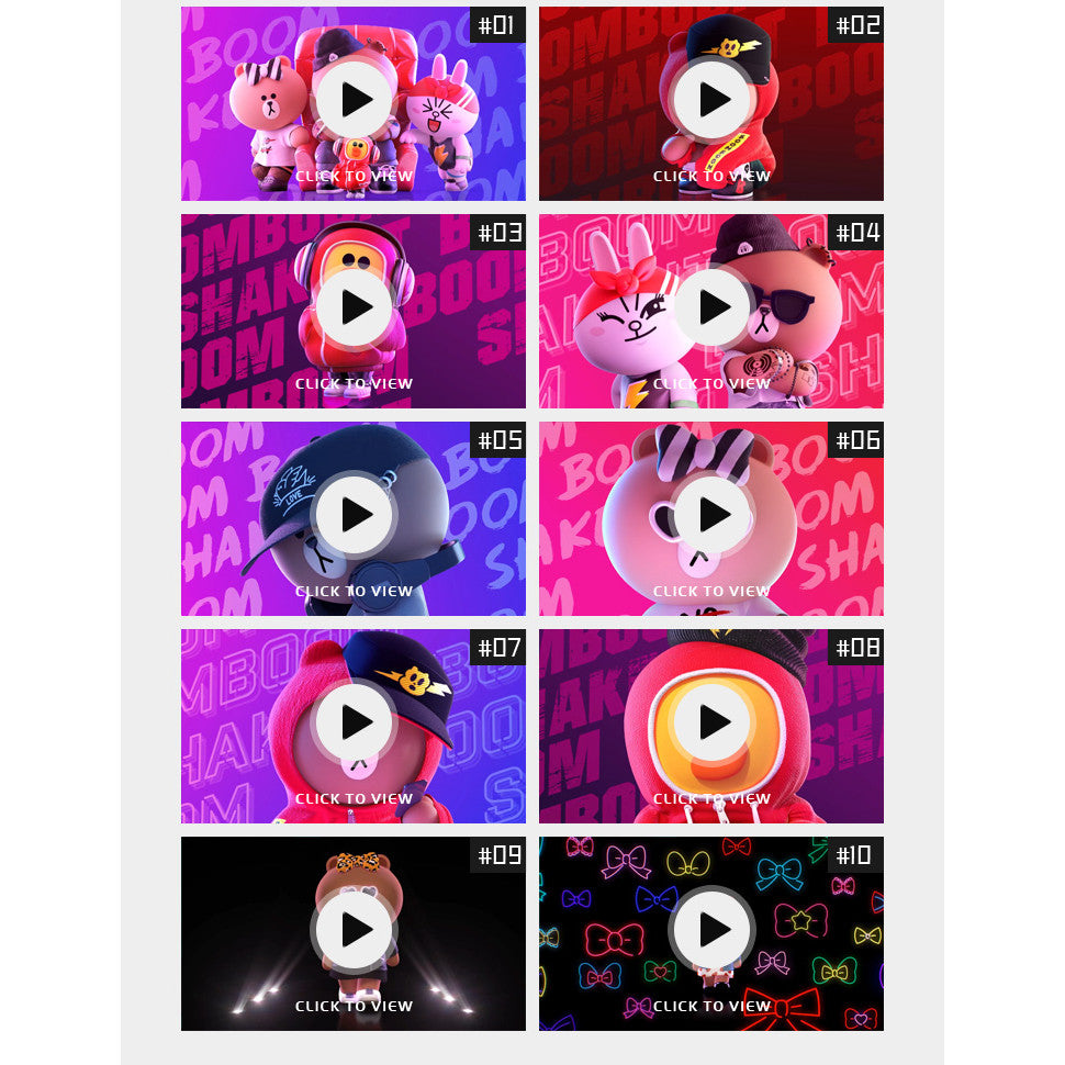 🎥 VJ LOOP | 3D Animated Brown Bear Bounce Dance Club LED Background 🐻🎵 [MICHIGO STUDIO]