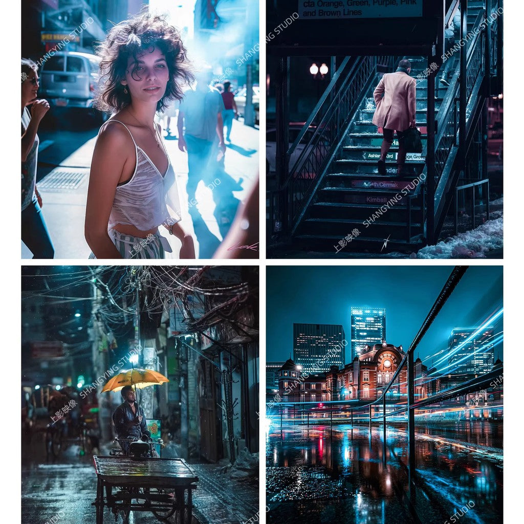 📸 Western Blue Tone Documentary Street - Lightroom Preset (Mobile, PS, Portrait)