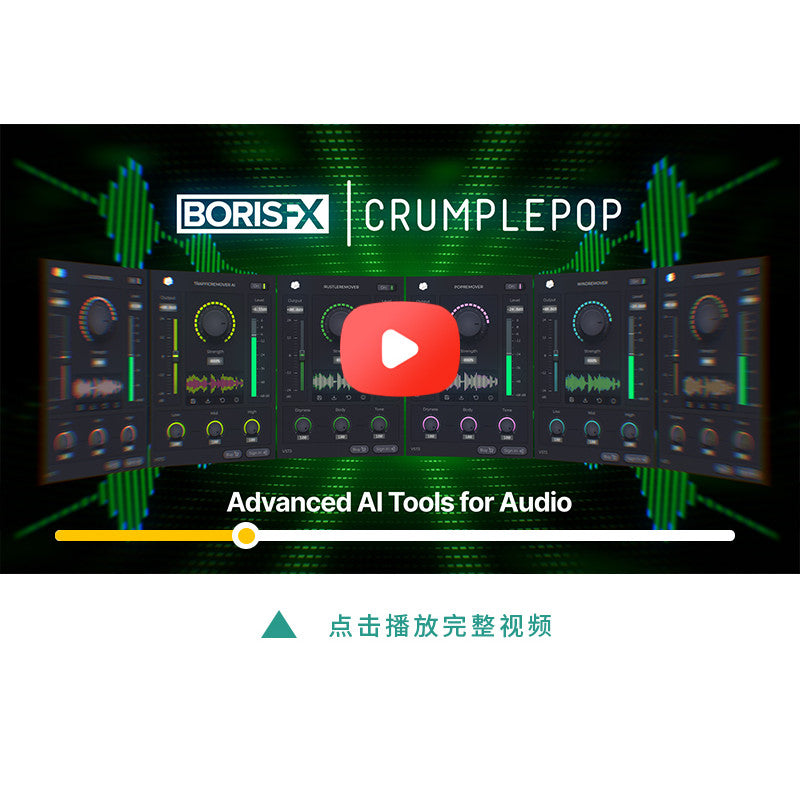 🔇 CrumplePop Pro 2025 | Audio Noise Reduction Plugin (BorisFX) [MICHIGO STUDIO]