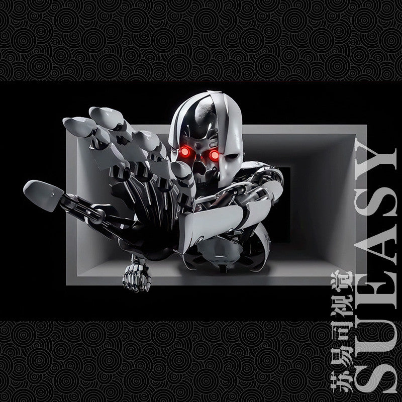 🎥 VJ LOOP | 4K Naked-Eye 3D Robot DJ Show Outdoor LED Billboard Attraction 🤖🌟 [MICHIGO STUDIO]
