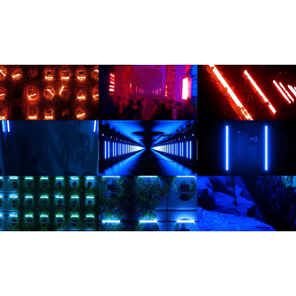 VJ LOOP | 🔴🔵 Red & Blue Character Scene Space – Club LED Screen Background 🌌🧍 [MICHIGO STUDIO]
