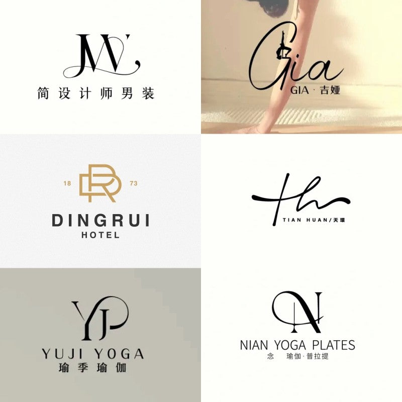 🎨 LOGO DESIGN | Premium Letter Logo ✍️ Elegant Brand Name & Icon for Shop, Wedding, Company 💼💍 [MICHIGO STUDIO]