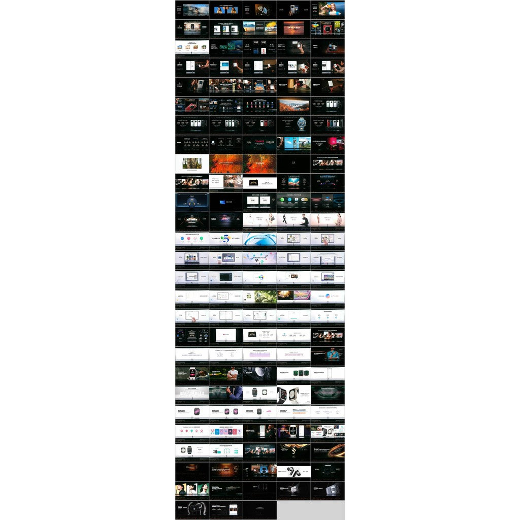 POWERPOINT TEMPLATE 140 | 📱 Huawei Mate Brand Ceremony PPT Selection (With Download) [ MICHIGO STUDIO ]
