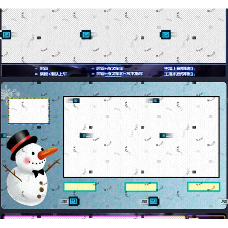 🖼️ PC Livestream Frame – Gaming, Fitness, Cooking, Education Border Pack [MICHIGO STUDIO]