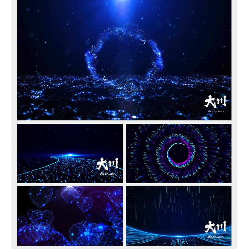 ✨ Beautiful Light Particles Effect – LED VJ Visuals for KTV, Stage Show & Gogo Dance Background 🌈 [MICHIGO STUDIO]