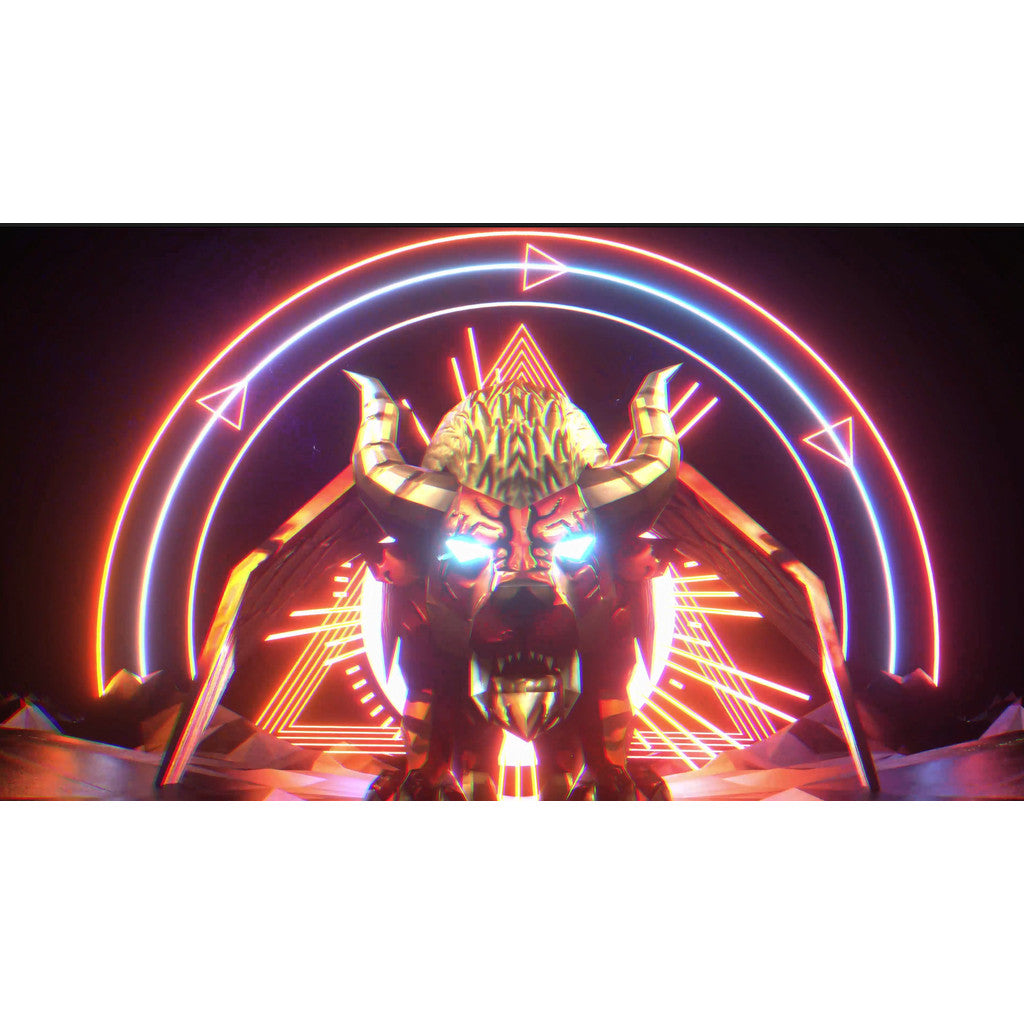 🎥 VJ LOOP | 4K Lightning Beast Lion Visual for DJ Club LED Blast Show ⚡🦁 [MICHIGO STUDIO]