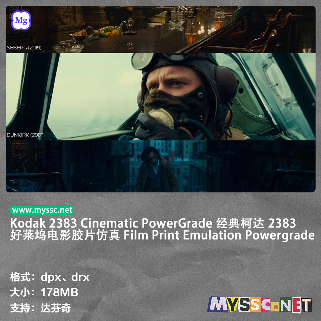 🎬 PowerGrade | Kodak 2383 Cinematic PowerGrade – Classic Hollywood Film Emulation [MICHIGO STUDIO]