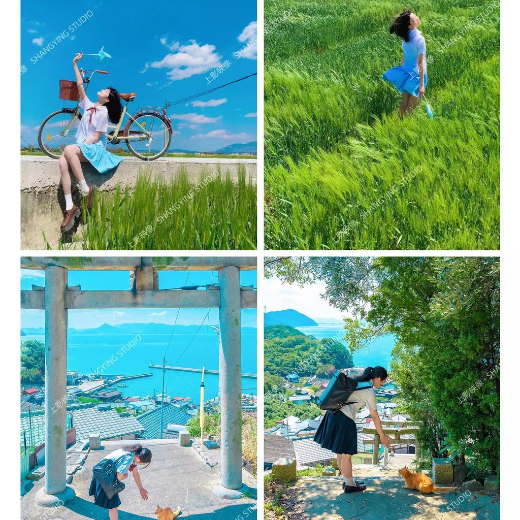 📸 Hayao Miyazaki Anime Forest - Lightroom Preset (Fresh Clear, PS, PR, Capcut)