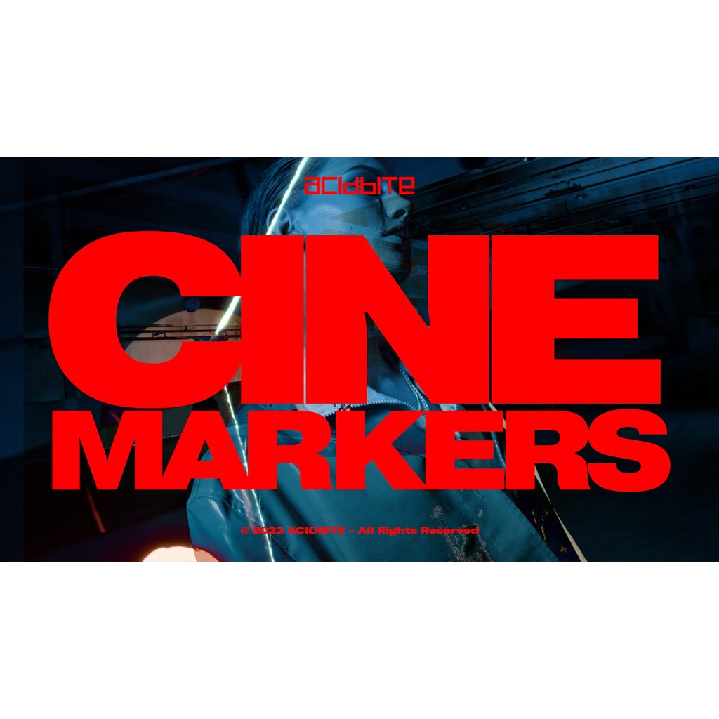 🎬 CINEMARKERS | 35mm Burnt, Scratched, Graffiti Film Textures [MICHIGO STUDIO]