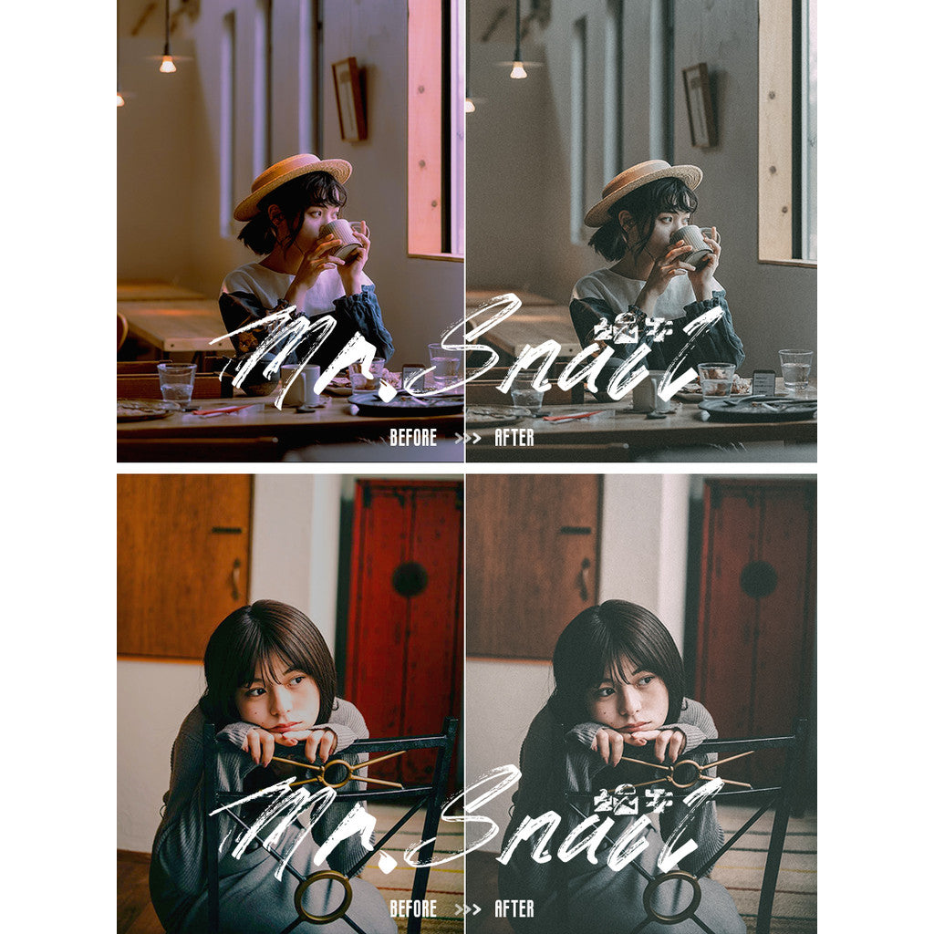 📸 Mr.222 Japanese Vintage Film - Lightroom Preset (PR, PS, DaVinci, Capcut, FCPX)