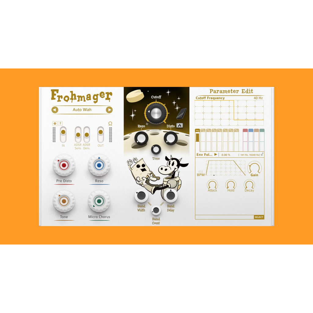 🌀 Frohmager v1.10 | Resonant Low-Pass Filter FX Plugin 🎚️ VST/AU/AAX Win/Mac [MICHIGO STUDIO]
