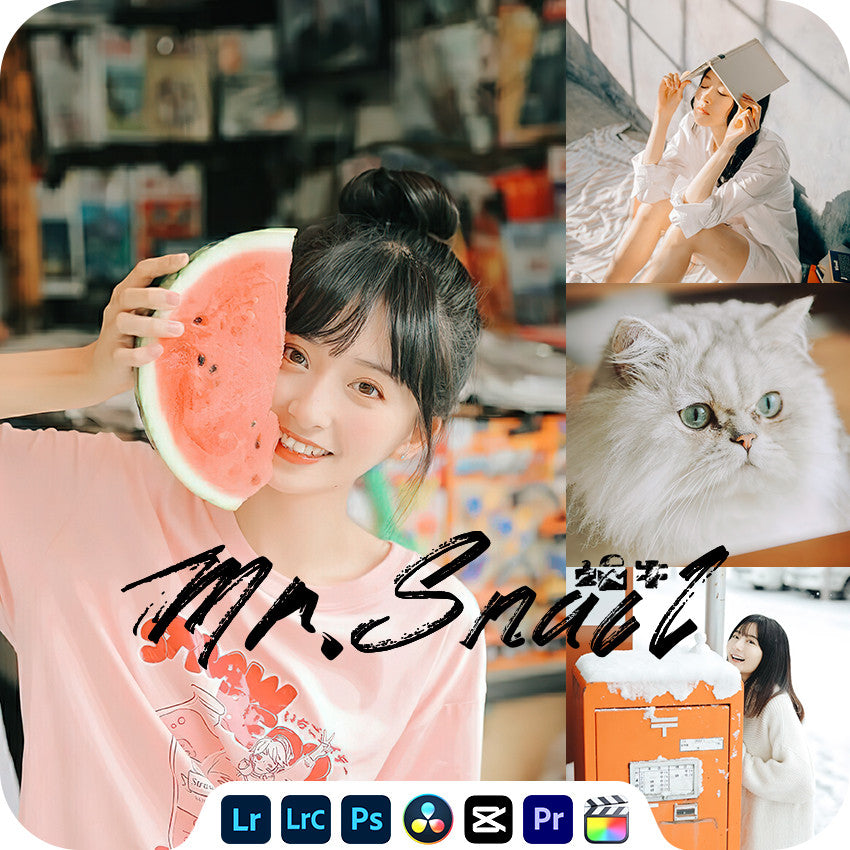 📸 Mr.322 Fuji Film Vintage Portrait - Lightroom Preset (PR, FCPX, PS, Capcut, DaVinci)