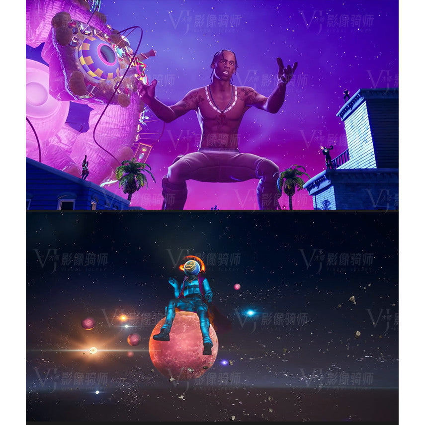 🎥 VJ LOOP | 3D Hiphop Rap Character Club MV LED Visual Background 4K 🎤🧢 [MICHIGO STUDIO]
