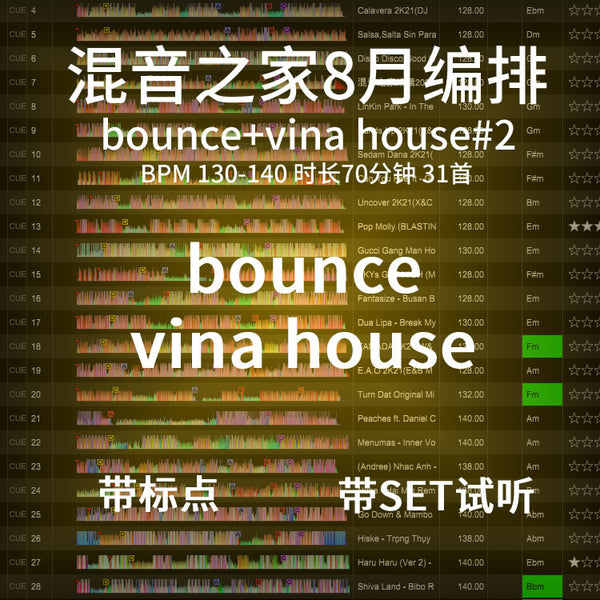 Bounce & VinaHouse DJ Set 💃 Commercial Club Ready | Cue Mapped [MICHIGO STUDIO]