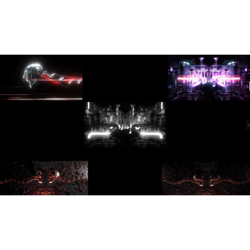 🎥 VJ LOOP | Top DJ Timmy Trumpet LED Visuals for Bar 🎺🎧🔥 [ MICHIGO STUDIO ]