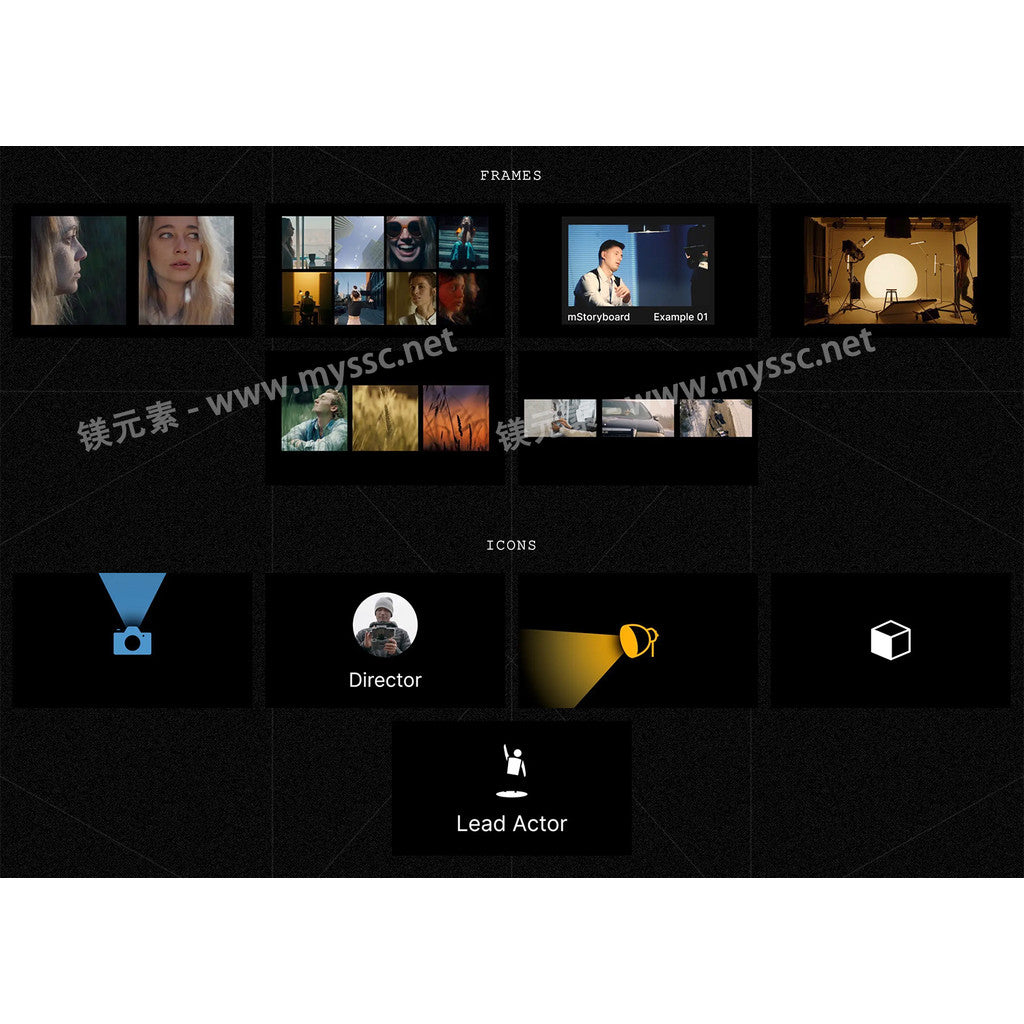 🎬 MotionVFX mStoryboard | 72 Creative Fashion Story Layouts, Backgrounds, Intros & Outros [MICHIGO STUDIO]