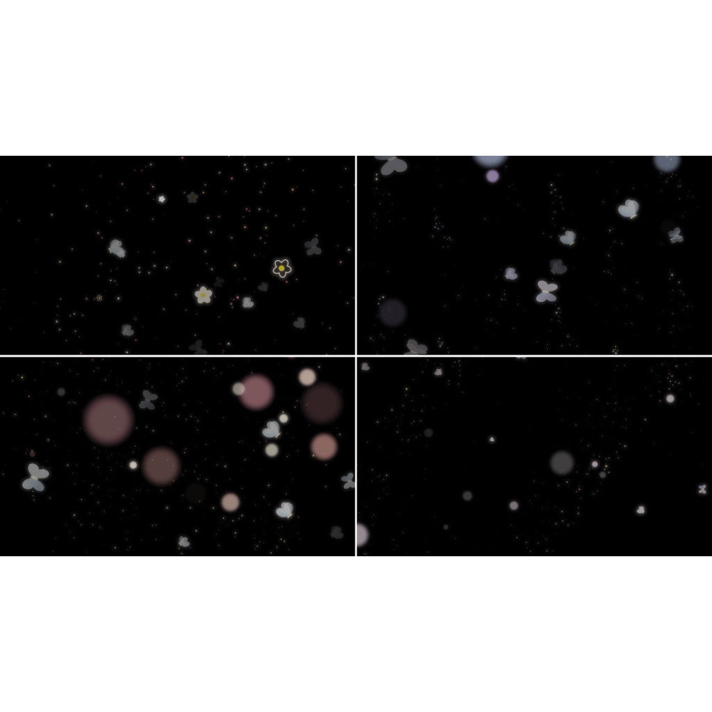 🎥 VJ LOOP | 💫 Romantic Starlight Particles 🌌✨ Galaxy Vibes & Dreamy LED Background [ MICHIGO STUDIO ]