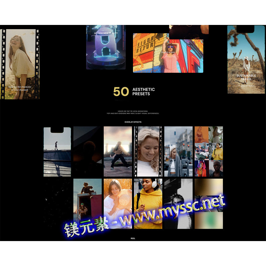 📱 FCPX Plugin | 50 Vertical Phone Transitions, Layouts, Overlays & Split-Screen Effects – MotionVFX mReels