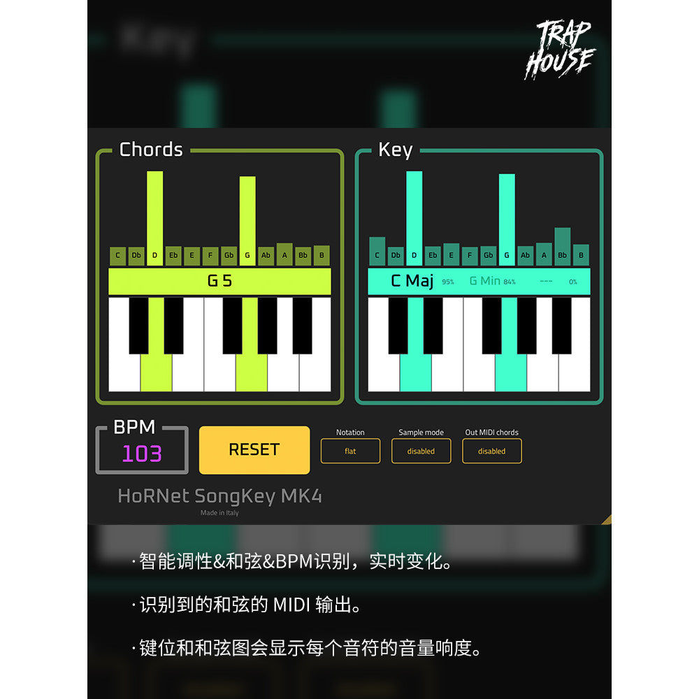 🎹 SongKey MK4 | Key, Chord, BPM Detection & Song Analysis Plugin for Mixing & Composition [MICHIGO STUDIO]