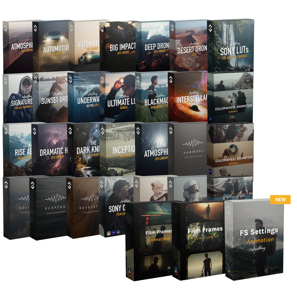 📦 Bundle Pack | Film Space Justkay – The Ultimate Master Bundle [MICHIGO STUDIO]