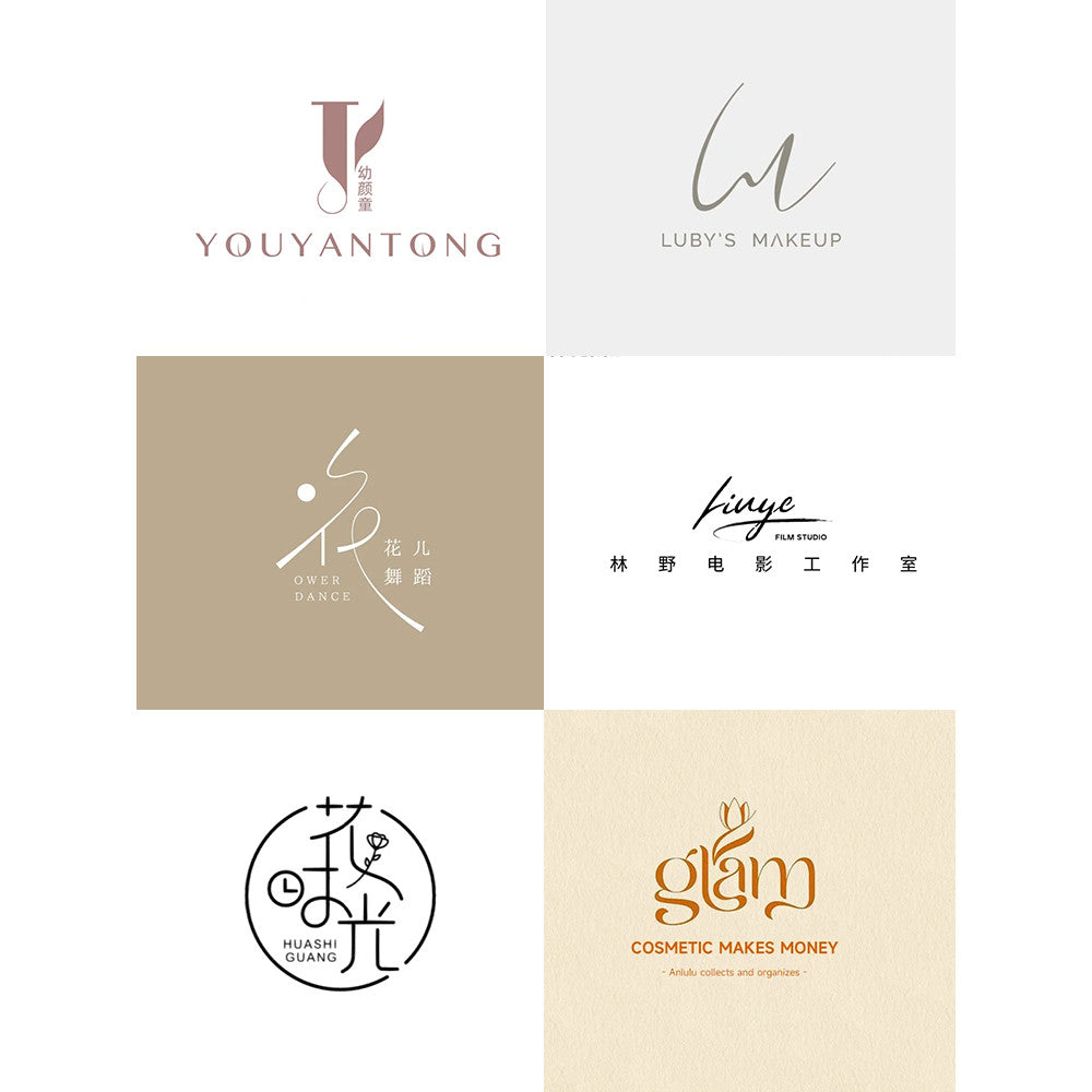 🎨 LOGO DESIGN | Custom Beauty & Boutique Logo ✍️ Elegant Lettermark for Salon, Yoga, Nail Shop 🌸 [MICHIGO STUDIO]