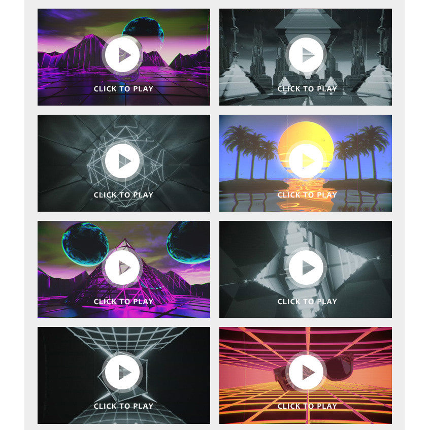 🎥 VJ LOOP | Nostalgic Disco Animation KTV HipHop Club LED Stage Background 🪩🎧 [ MICHIGO STUDIO ]