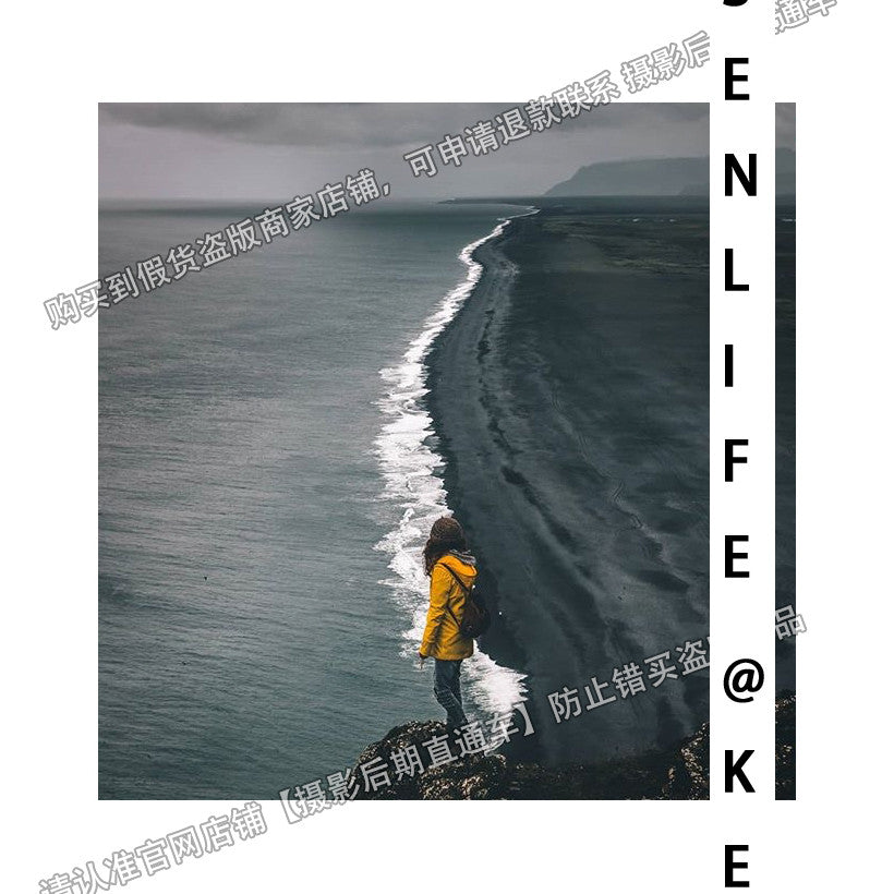 📸 LIGHTROOM PRESET | Kesen 2020 Film Urban Black-Gold Smoke Grey–Lightroom Preset (Mobile, LR/PS) | MICHIGO STUDIO