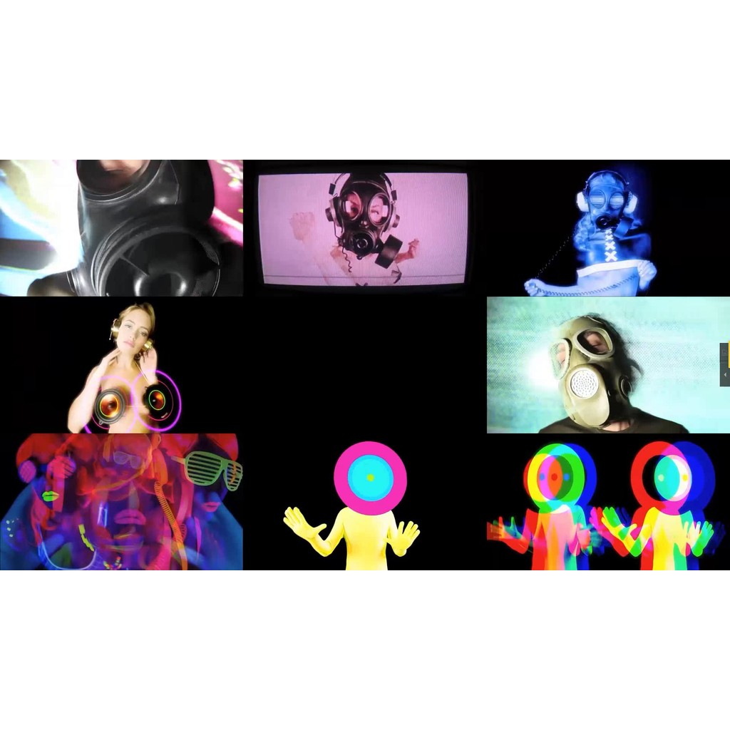 🎥 VJ LOOP | 🎵 Bounce HipHop Cartoon Animation 💫 LED Rhythm Background 🔊 [ MICHIGO STUDIO ]