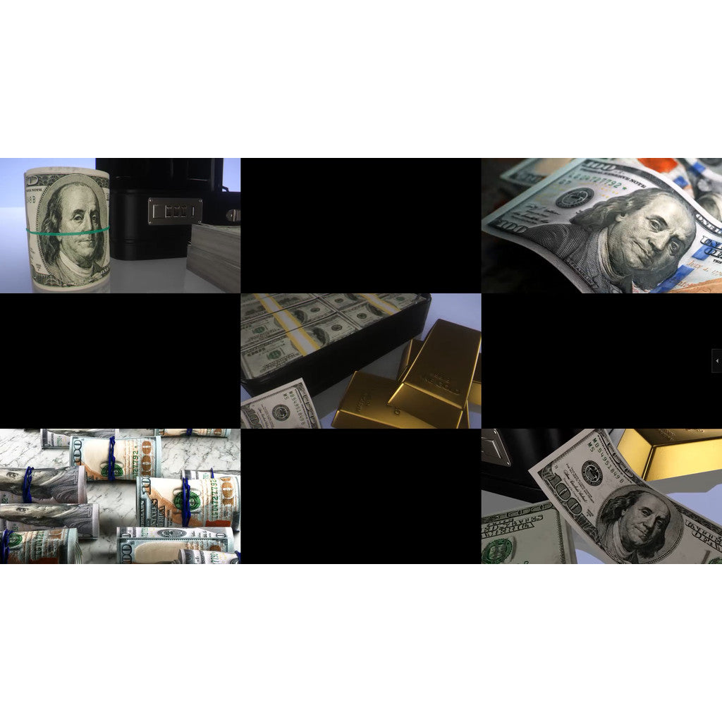🎥 VJ LOOP | 💰 Gangsta Rap 💎 Gold Chain, 💵 Money Visuals for Stage & Club 🔥 [ MICHIGO STUDIO ]