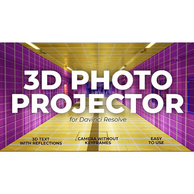 🖼️ 3D Photo Projector | Add Depth & Parallax to Still Images [MICHIGO STUDIO]