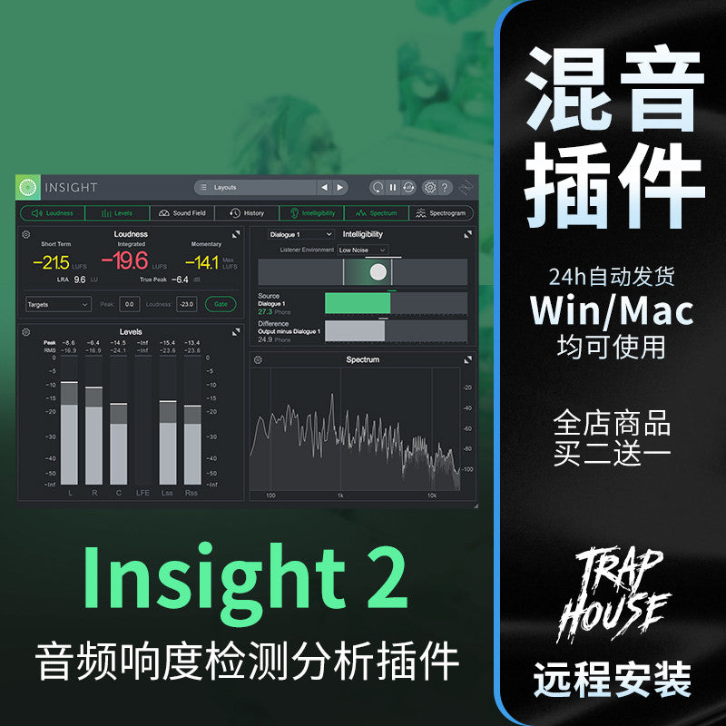 📊 iZotope Insight 2 | Audio Loudness Meter & Spectrum Analyzer Plugin for Mixing & Post-Production [MICHIGO STUDIO]