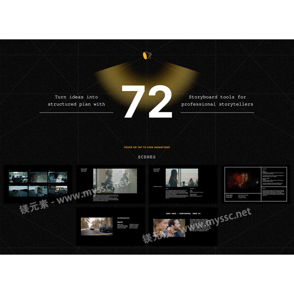 🎬 MotionVFX mStoryboard | 72 Creative Fashion Story Layouts, Backgrounds, Intros & Outros [MICHIGO STUDIO]