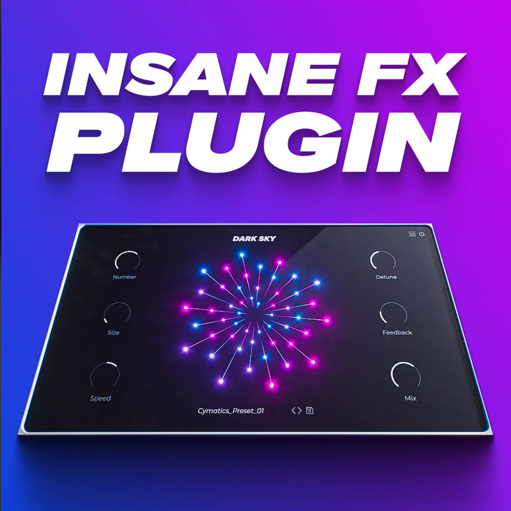 🌌 Dark Sky Launch Edition | Hip-Hop Granular FX Plugin + Sample Pack Bundle 🎛️ [MICHIGO STUDIO]