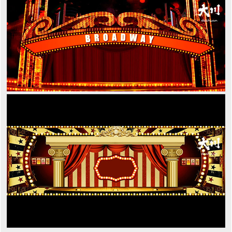 🎥 VJ LOOP | Broadway GOGO Retro Shanghai Club Stage LED Background 🌆👠 [ MICHIGO STUDIO ]