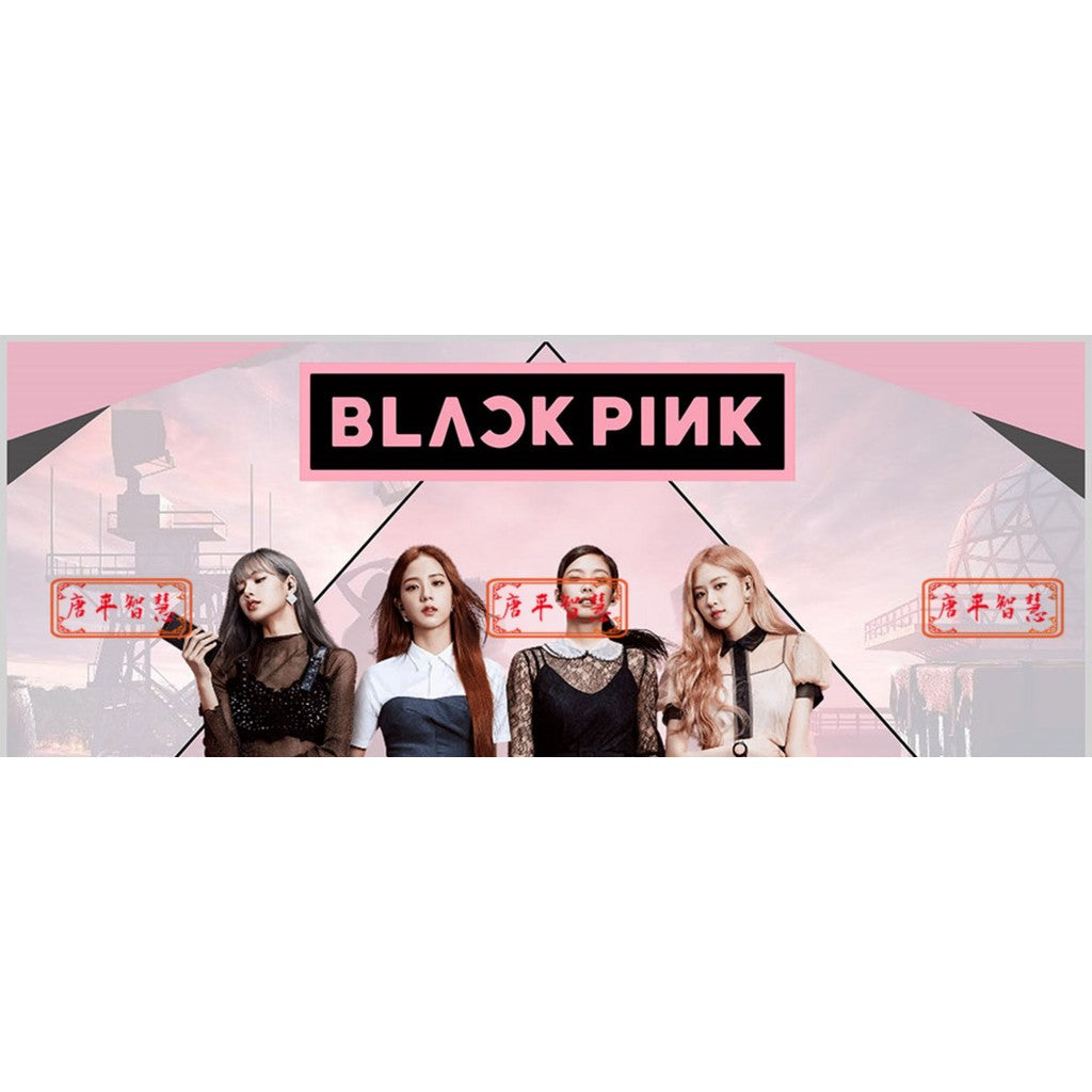 POWERPOINT TEMPLATE 236 | 🎤 Korea Blackpink Girl Group English PPT Template Editable Work Plan Summary Brand Promotion
