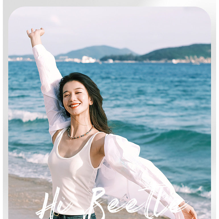 📸 LIGHTROOM PRESET | Pixelcake Seaside Landscape Portrait Filter Material Password Tone Preset | MICHIGO STUDIO