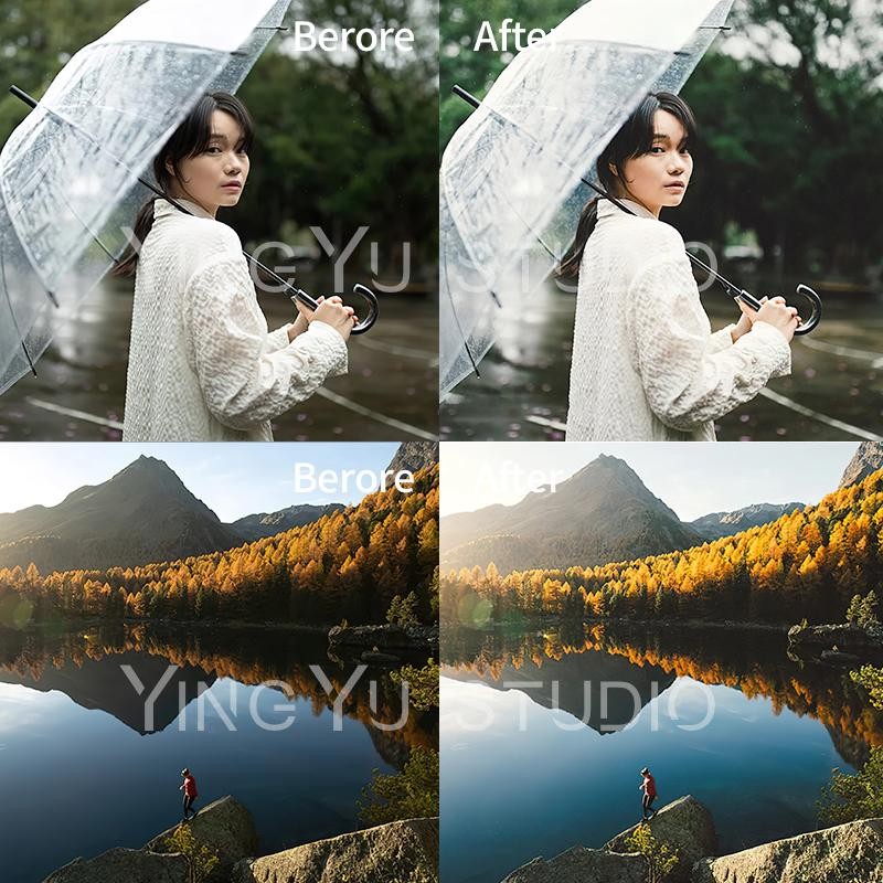 📸 SamAlive Official Preset - Lightroom Preset (8 Types, Street Landscape, PS, Mobile)