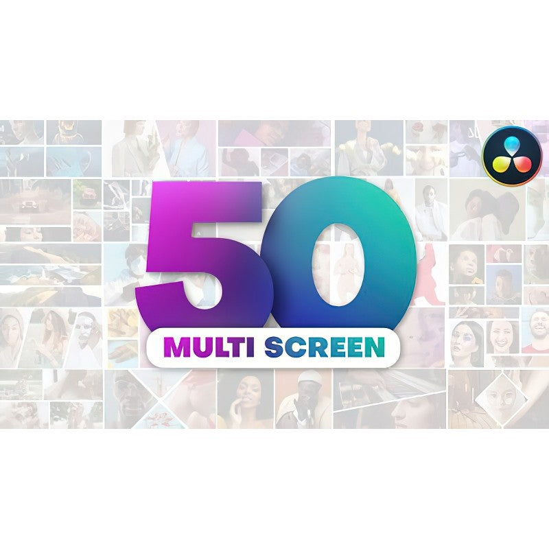 🖼️ Multi Screen Kit | 50 Seamless Photo & Video Grid Templates [MICHIGO STUDIO]
