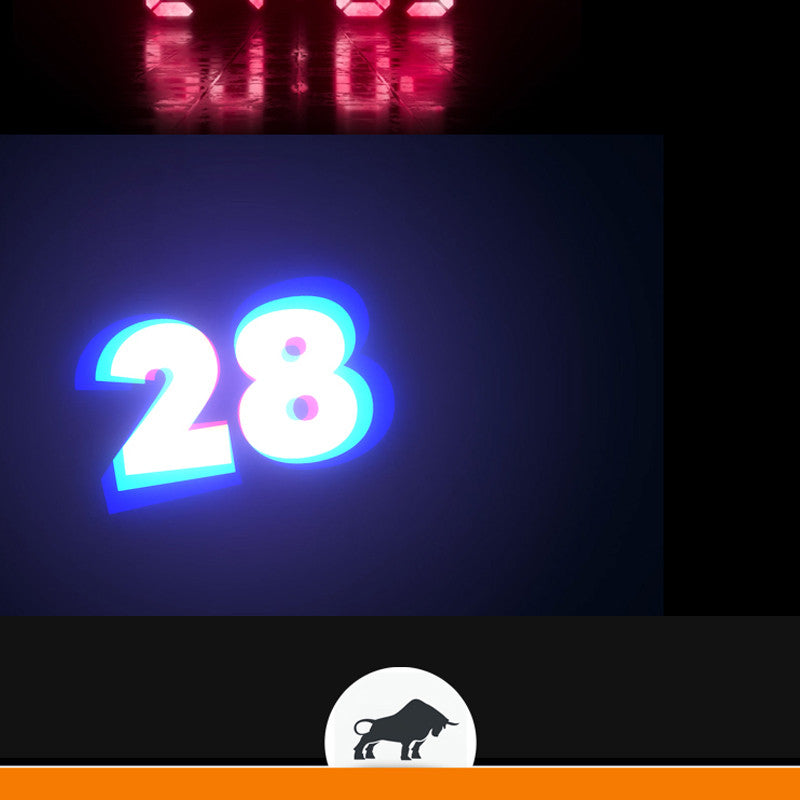 🎥 VJ LOOP | 10x New Year Countdown Clips – Club Stage Visuals (30s Each) 🎆⏳🎉 [ MICHIGO STUDIO ]