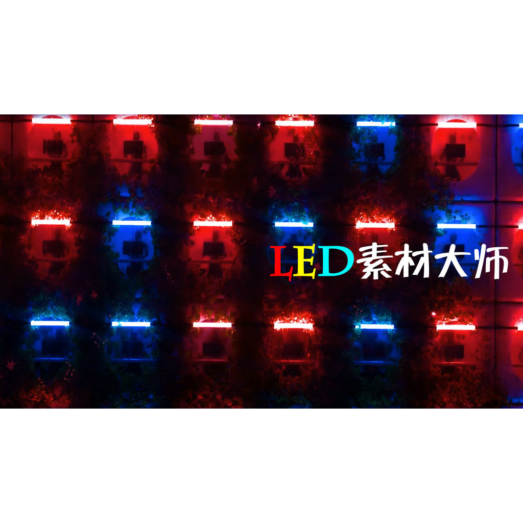 🎥 VJ LOOP | HD Red & Blue Neon Glow ✨ Abstract Bar & KTV Stage 🚶‍♀️ Runway LED Screen Background [ MICHIGO STUDIO ]